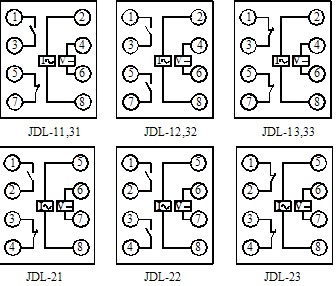 JDL-23內部接線圖