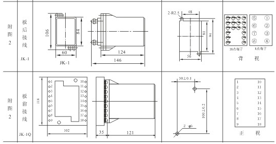 DS-22、DS-22C外形殼體及安裝尺寸圖