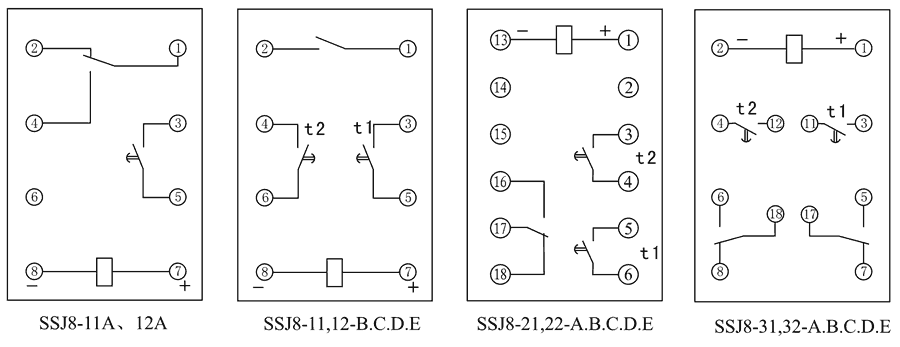 SSJ8-32D內部接線圖