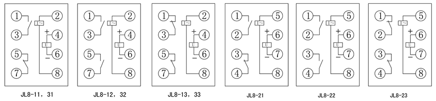 JL8-12內部接線圖
