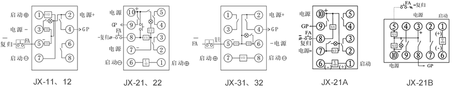 JX-22內部接線圖